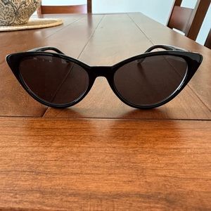 Aerie Let the Real You Shine, Sunglasses, Black, Cat Eye